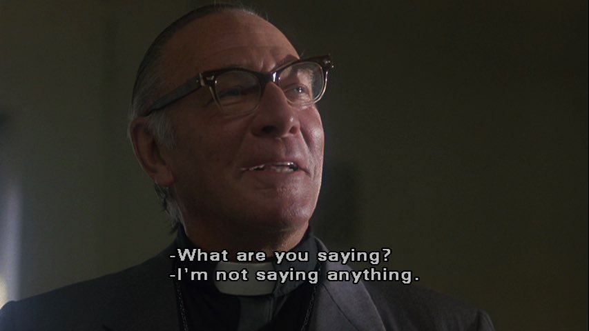 Another thought about Christopher Plummer: in the 80s and 90s he was in the wilderness of bad tv, memorably on a CTV action series called COUNTERSTRIKE, getting paid. The first inkling I had of The Return of God Plummer was his amazing bit part in MALCOLM X as a vexed priest