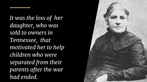When her daughter and son were sold, Brooks was motivated to help children who were separated from their parents.  She convinced the Ladies Sewing Circle and several churches to found the Friends' Asylum for Colored Orphans.  The organization we know as FRIENDS today. #BHM