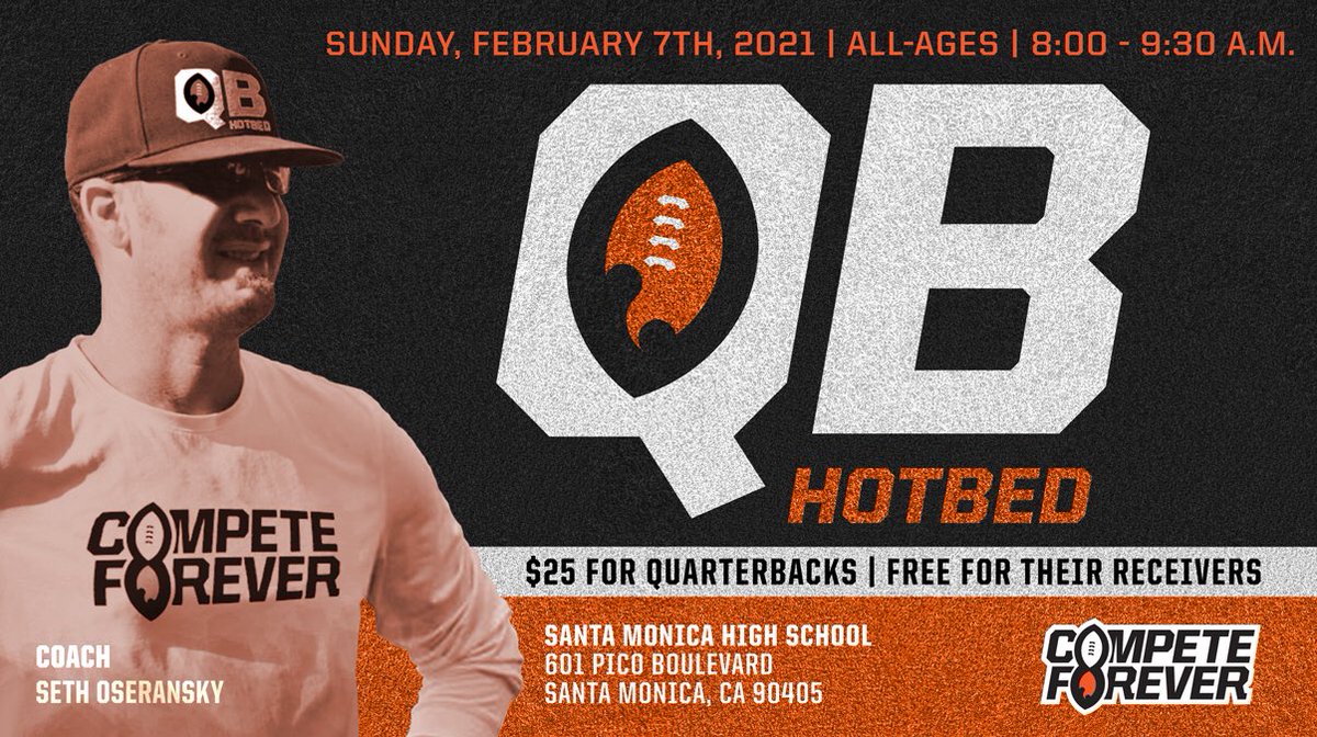 Join us this Sunday in Santa Monica for an all-ages session with <a href="/CoachSethAdam3/">Seth Oseransky</a> from 8 - 9:30 a.m. Details below. #compete