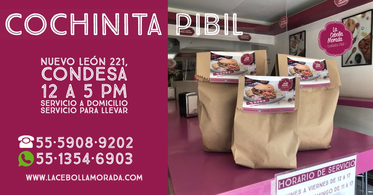 LaCebollaMorada's tweet photo. Siempre vemos con buenos ojos que traigas tus recipientes
.
.
☎️5559089202 Teléfono
✅5513546903 Whatsapp
#LaCebollaMoradaCondesa
#Cochinita #CochinitaPibil #CochinitaPibil🐷
#ComeCdMx #Consumolocal https://t.co/rJ1adwsirS