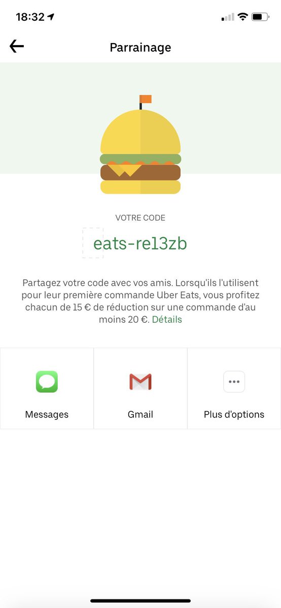 Lxqhn's tweet photo. Hop le petit code promo uber eats :  eats-re13zb 😄 #UberEatsPromoCode #ubereatscode #ubereats  #ubereats配達員 #ubereatscode #ubercode https://t.co/6LzXXGz6OB