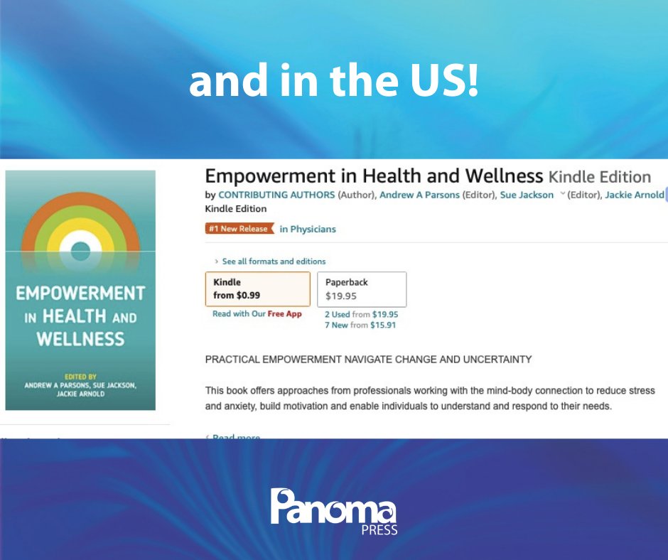 PanomaPress's tweet photo. Congratulations⭐️⭐️ to the authors of 'Empowerment in Health and Wellness' whose BRAND NEW book is officially a Number 1 Amazon Bestseller! 🎉 @agakehinde @FountainCentre @reciprocalminds @FionaStimson @jackiearnold https://t.co/esMGFzEPNX