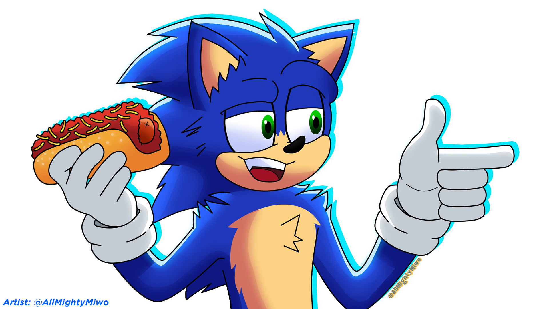 Sonic the Hedgehog Fanart for Speedy Blue by EmilytheSonictuber on  DeviantArt