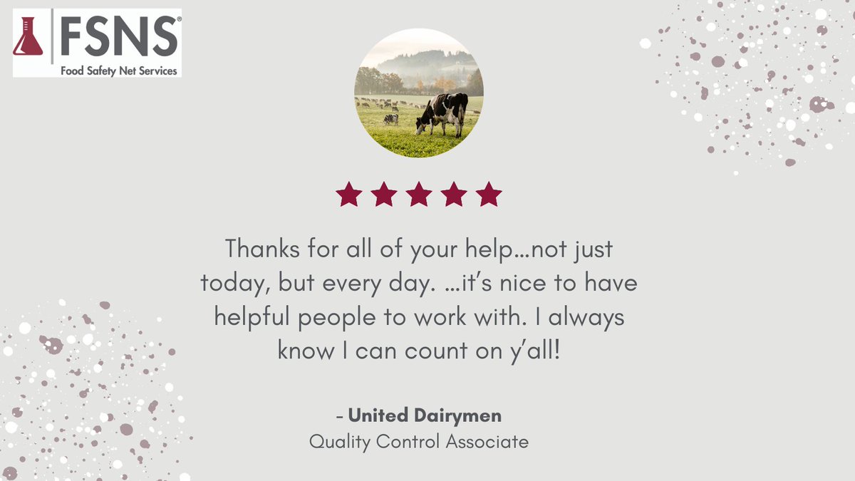 FSNSLABS's tweet photo. Providing service and support that our customers can depend on is an integral part of our mission here at #FSNS. We are proud to be the trusted food safety partner for thousands of customers across North America. #keepingfoodsafe #foodsafety #weareFSNS #FoodSafaetyNetServices https://t.co/CrpJFbEMuR