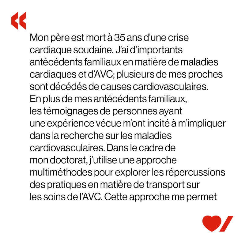 coeuretavc's tweet photo. « Mon père est mort à 35 ans d’une crise cardiaque soudaine. […] plusieurs de mes proches sont décédés de causes cardiovasculaires. » Daman travaille pour #combattrelinégalité et #combattrelAVC. Faites glisser l’image pour lire son histoire. #CoeuretAVCCombattonsensemble