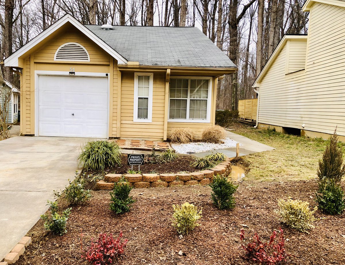 Prepping the landscape #furnishedfinder #travelnurse #booking