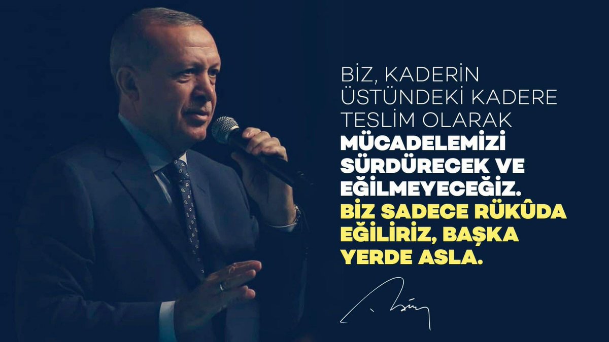 #ErdoğanınYanındayız