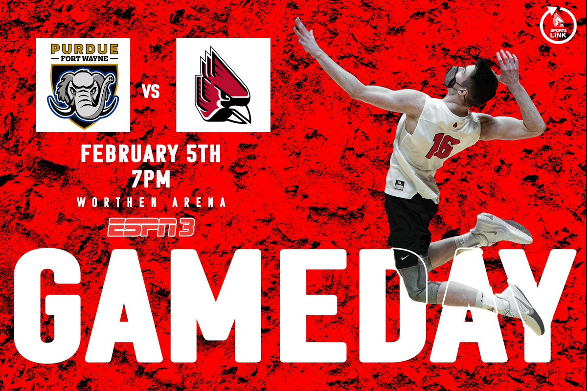 Your LIVE coverage of <a href="/BallStateMVB/">Ball State Men's Volleyball</a> vs. <a href="/MastodonMVB/">Purdue Fort Wayne MVB</a> tonight is from Sports Link. 

Friday at 7p: ESPN 3/SL Digital

#BallState #WeFly #ChirpChirp #SportsMediaMajor #SportsProduction #smsports  #SportsBiz