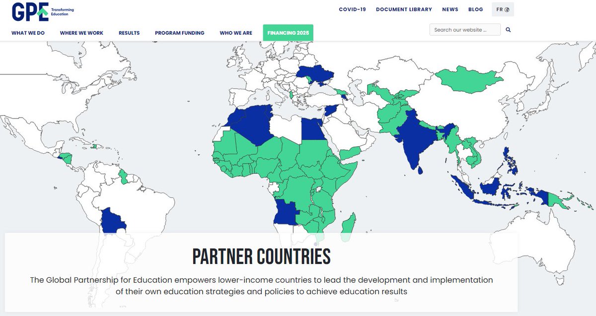 " #GPE aims to raise at least US$5 billion to transform education systems for more than 1 billion girls & boys in up to 87 countries" Under GPE, low-cost  #private primary/secondary  #education (for world's most  #impoverished) has been expanding at a rapid rate in the  #GlobalSouth.