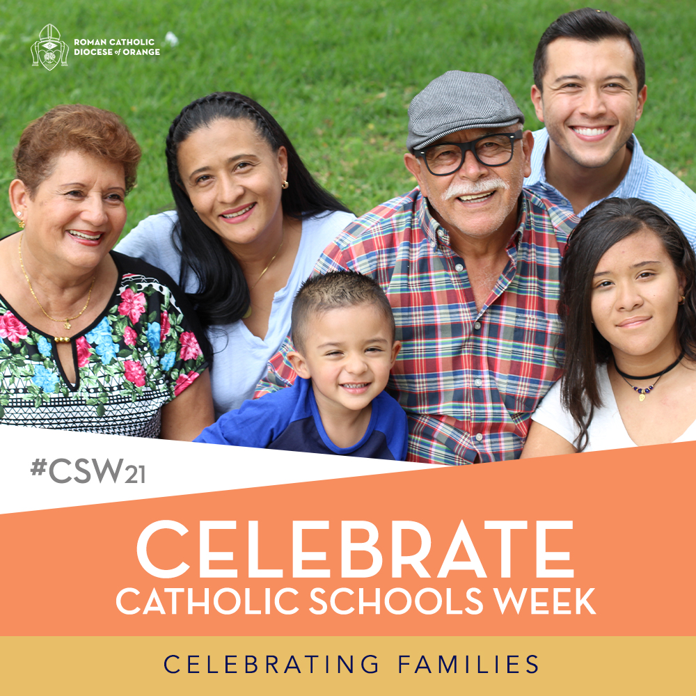 Today as part of Celebrate Catholic Schools Week, we’re celebrating families. Parents, guardians, and other family members play a vital role in Catholic education. They instill values for academic excellence in their children at home. Get more info at occatholicschools.org/discover-catho…