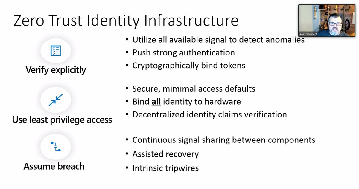 Steve_Lockstep's tweet photo. Wrapping up #IDPolicyForum, @Alex_T_Weinert discusses protetcing roots of trust. His call for action: bind all identity to hardware! Hear hear! #RootofTrust #trustanchor #TPM #securelement #TEE https://t.co/MOwrGKef8z