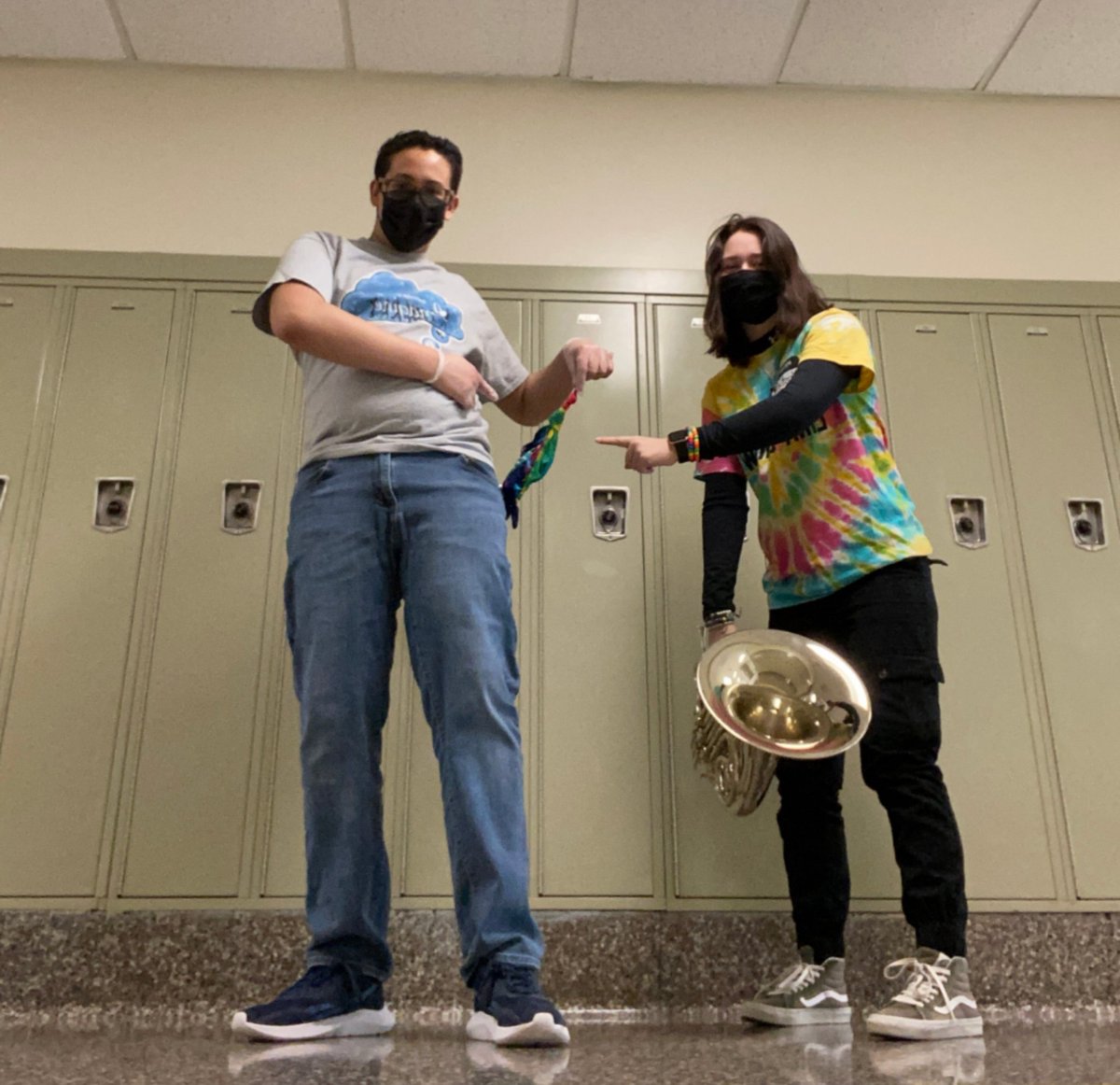 Lancer_Crew's tweet image. Back at it again! United, we are your #TotalSupport
 #LinkCrew #TiedyeFriday #Lancers