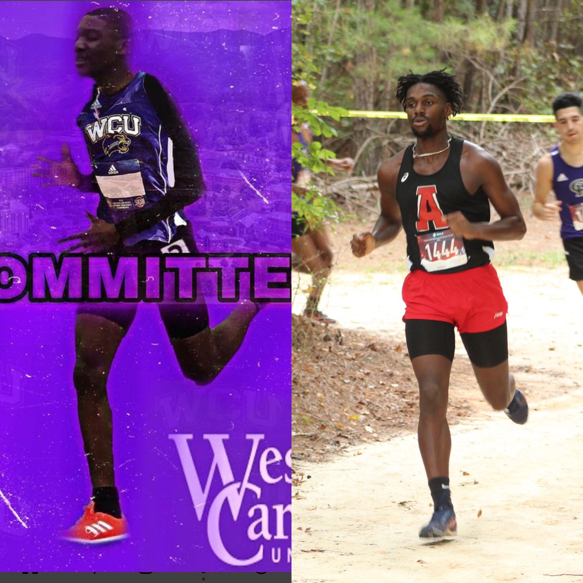 GaTechTrack's tweet photo. Congrats to Brandon Benton and Theus Johnson on their commitments to Western Carolina University. @ahscougars @mahone_derrick https://t.co/D0BSosT6nJ