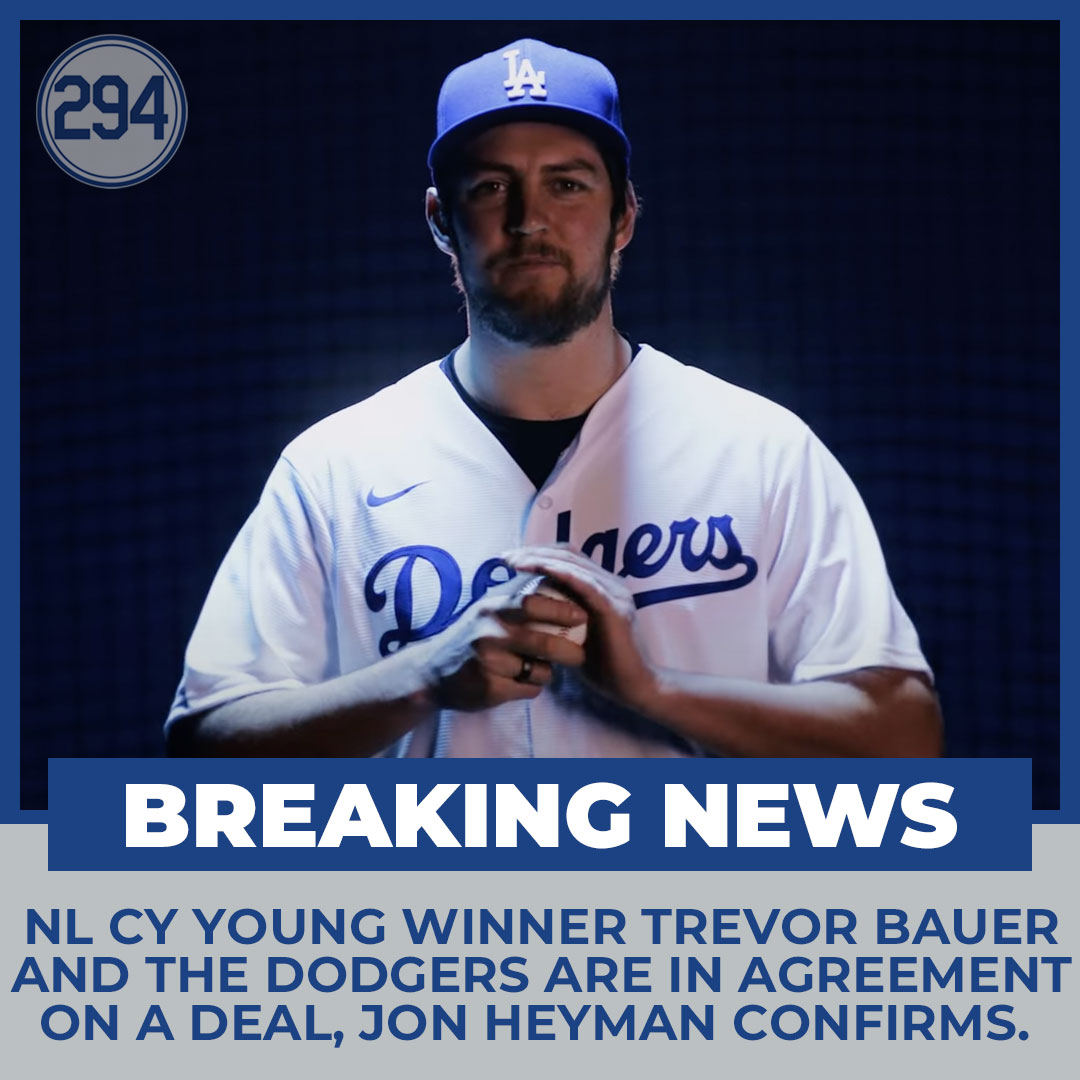Welcome to LA, <a href="/BauerOutage/">Trevor Bauer (トレバー・バウアー)</a>!
