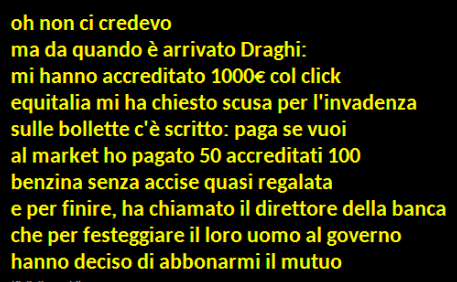 DeathOfaSalesma's tweet photo. Urca!! Mi metto a cliccare anch'io, sia mai!!
#Draghi #Draghifacose #bastaunclick #Salvini #Cazzaroverde #Lega #flattax #stralciocartelle https://t.co/yTpfnLXor4