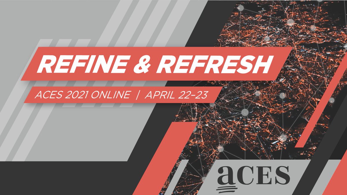 ACESEditors's tweet photo. Did you see the news? Registration for #ACES2021Online will open on Monday, Feb. 8. https://t.co/4YjlxknW0N https://t.co/O1NGnGxVEX
