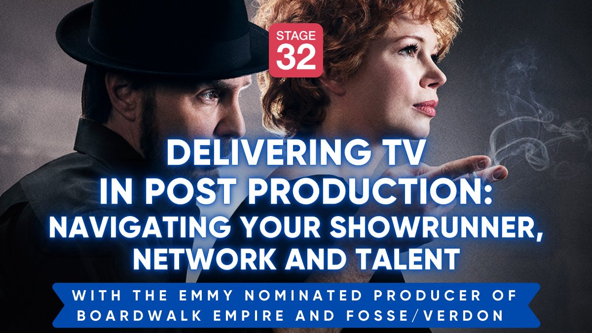 Stage32's tweet photo. Next Week: The producer of shows like BOARDWALK EMPIRE, NURSE JACKIE, and FOSSE/VERDON leads an advanced webinar on delivering TV for post production - Early Bird Sale ends today - save $10 through midnight - https://t.co/XmtwjwTXYr
#postproduction #tv #tvproducing https://t.co/Ncvx6hJX0Z