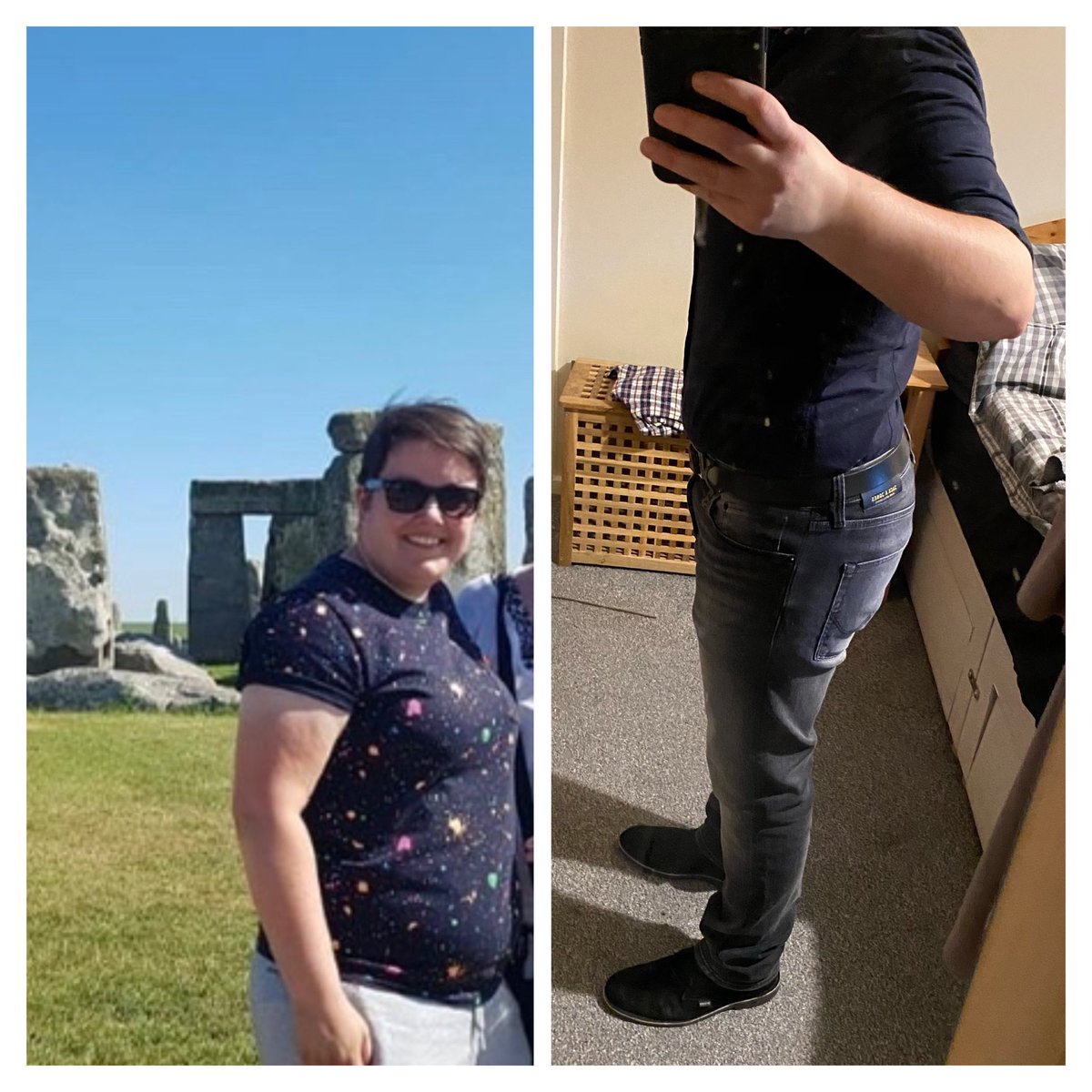 ToniTheis's tweet photo. Two years and four stone apart 
#ketoprogress #ketodiet #facetofacefriday https://t.co/ZGV6Hji3xV