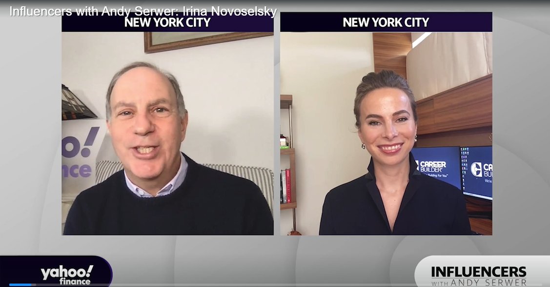 We are seeing a new approach to hiring, focused on flexibility, transferrable skills, and truly inclusive teams. 
I spoke with <a href="/serwer/">andy serwer</a> of <a href="/YahooFinance/">Yahoo Finance</a> about company and candidate trends of #TheGreatRehire: yhoo.it/2O7EUm8