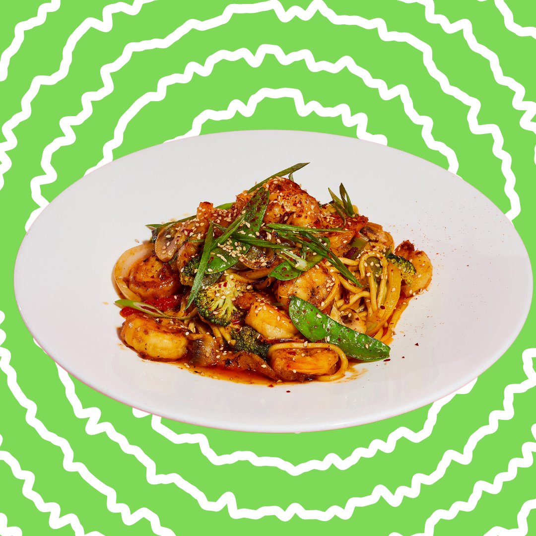 howbaodatchi's tweet photo. Our shrimp stir-fry is simply mesmerizing and full of flavor! 😋

Order yours today for pickup and delivery via Grubhub, Postmates, Ubereats and Doordash. 

We are open until MIDNIGHT tonight. https://t.co/QcUbDxtMa5