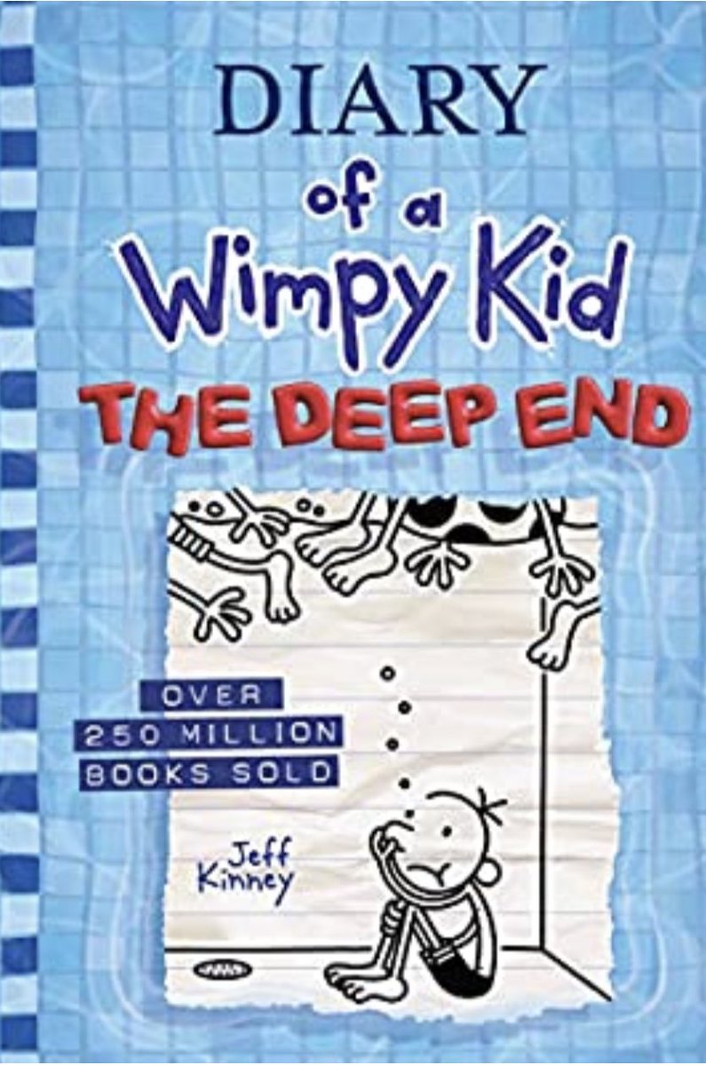 AMSLibraryReads's tweet photo. Too many @AnnapMSAACPS students had still not read the newest @wimpykid- The Deep End- sent out 75 copies! Watch you mail ๐ฌ๐ฆ#Surprise #AMSReads #LoveOurStudents ๐ https://t.co/V2IhmBF6P8
