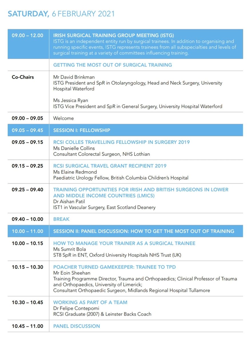 Irish Surgical Training Group tweet media