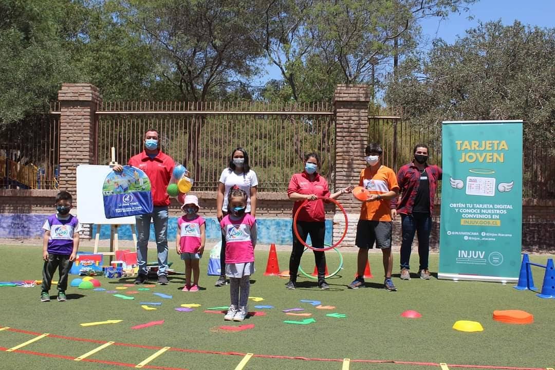 Niños y niñas de Copiapó participarán en @proyectosociodeportivo_muyu , gracias a financiamiento de <a href="/INJUVATACAMA/">INJUV ATACAMA</a> del programa Creamos. Seremi <a href="/MindepAtacama/">Mindep Atacama</a>  <a href="/procuriza/">Guillermo Procuriza</a> y directora <a href="/INJUVATACAMA/">INJUV ATACAMA</a> <a href="/Pan_cha/">Pan Cha</a> felicitaron la iniciativa de profesora de E. Física M. José Torres.