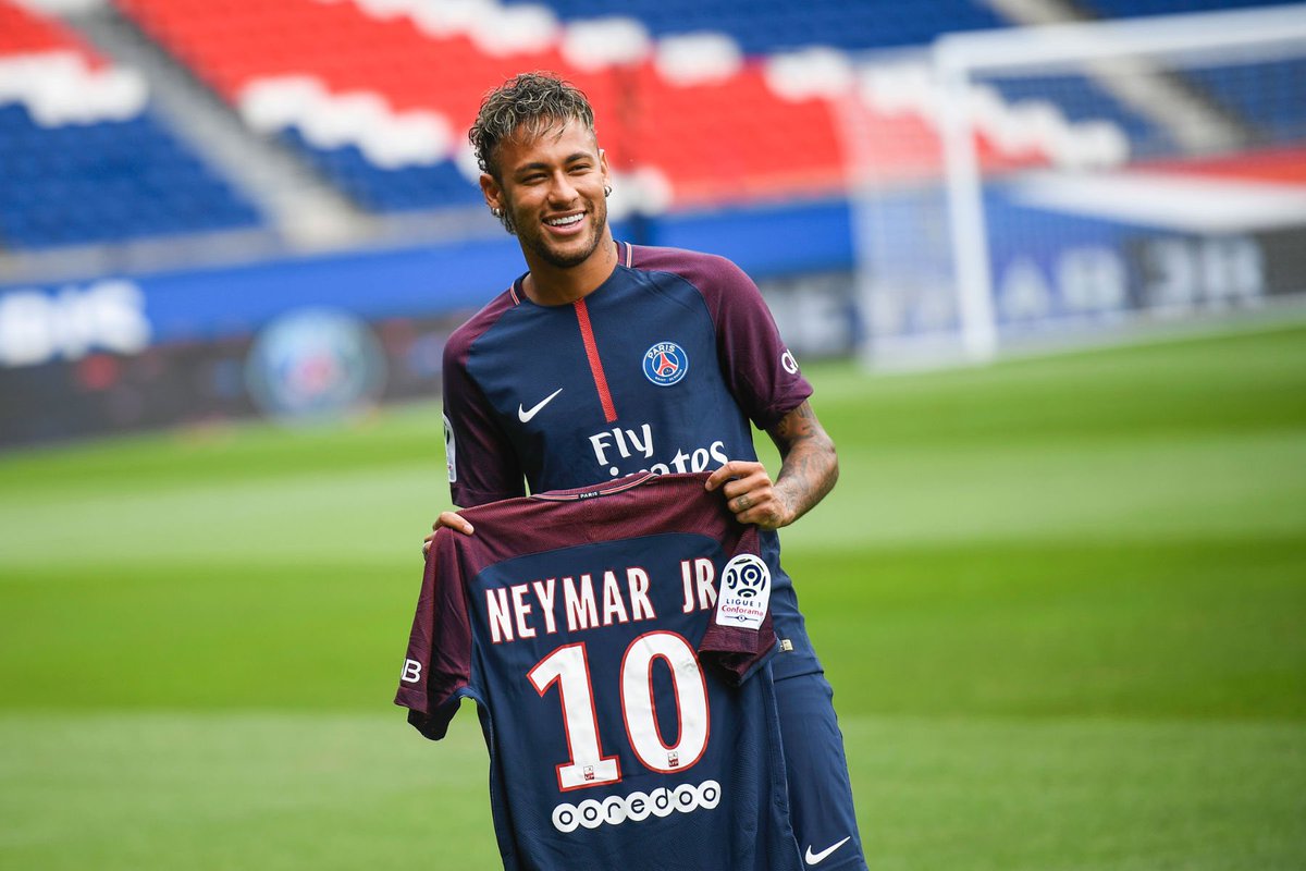 In 2017 Neymar once again shocked the world by announcing his move from Barcelona to Paris Saint-Germain. This transfer broke the world record for the most expensive football transfer of all time at €222M.