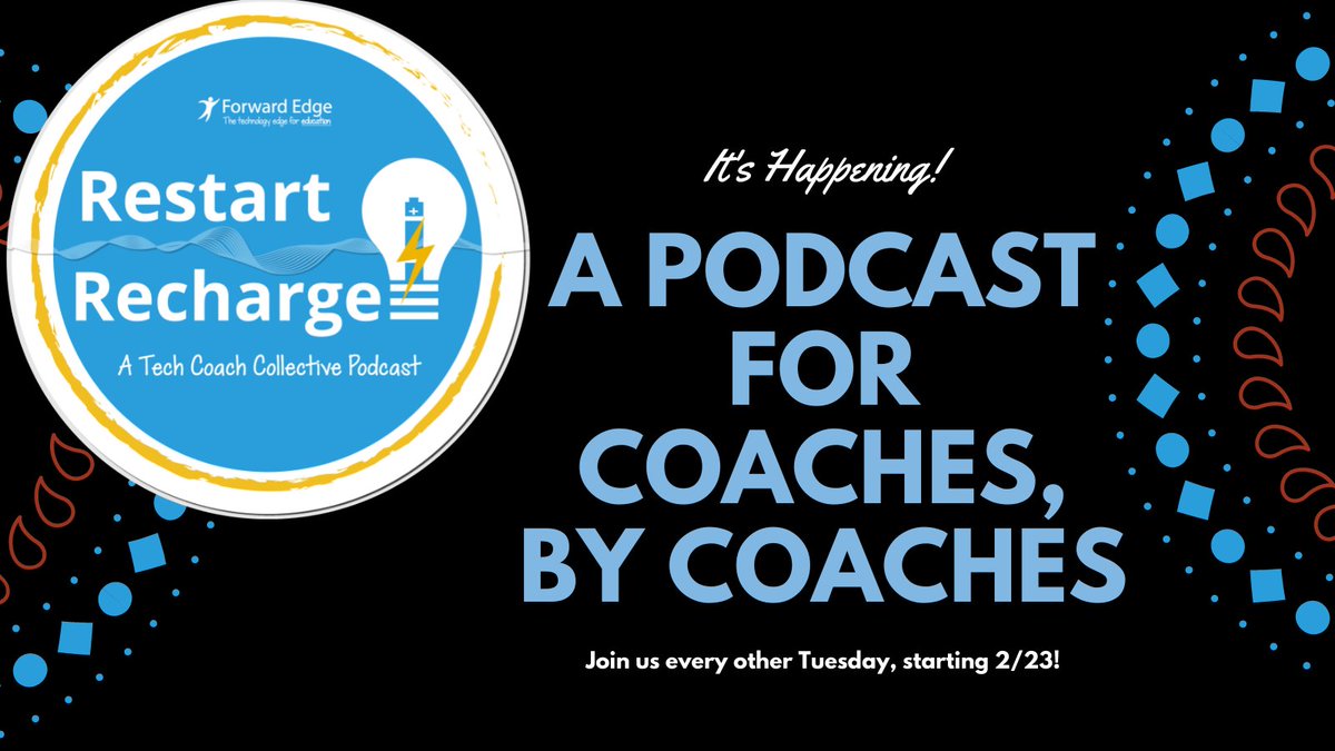 It's happening! Subscribe and follow our #podcast created by #etcoaches for #ETCoaches.  First episode released 2/23!