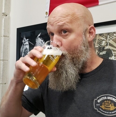 RockWellBrewery's tweet photo. Sit in the [beer garden] sun and drink beer with [Scott]! ☀️
Drinking with Dad, Classic Pilsner! A beer that tastes like beer. 🍻

#rockwellbrewery #beerwell #craftbeer #drinklocal #frederickbrewery #supportlocal #frederickmd #downtownfrederick #frederickbeer  #fredericklocal https://t.co/qL1uSgXzlm