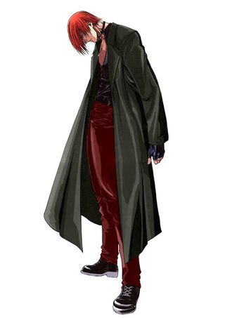 While only available as an assist, default Yagami was playable among the rest of the KOF cast. While the classic Iori Yagami design will always be one of the greatest staples of fighting game character design--Another Iori definitely politely asked to hold its beer.