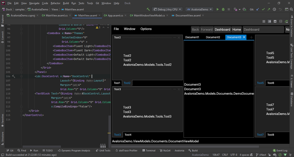 wieslawsoltes's tweet photo. #DarkTheme #AvaloniaUI #FluentDesign #Rider #Previewer https://t.co/aQgW3kHkVU