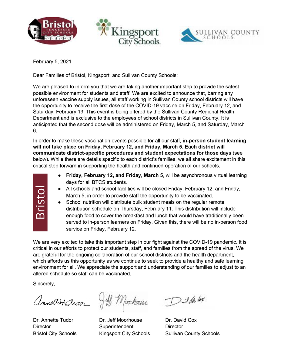 Bristol TN Schools tweet media