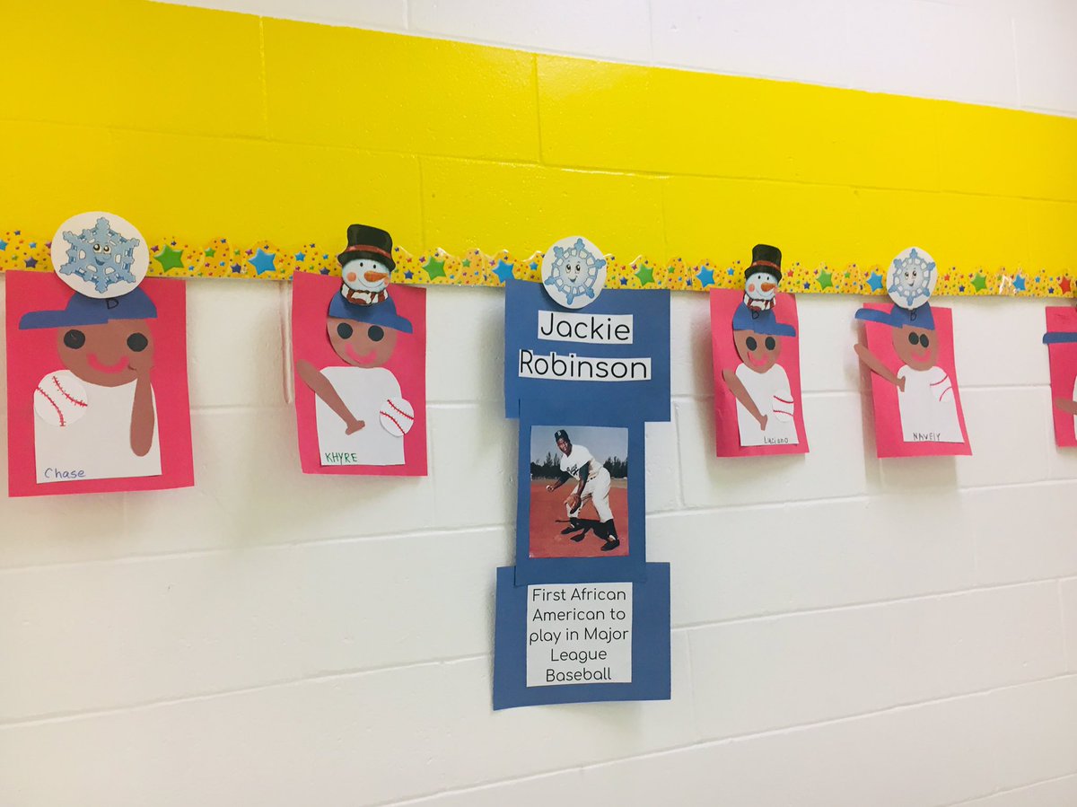 Remembering Jackie Robinson ⚾️
Great work Miss Ashley and friends!