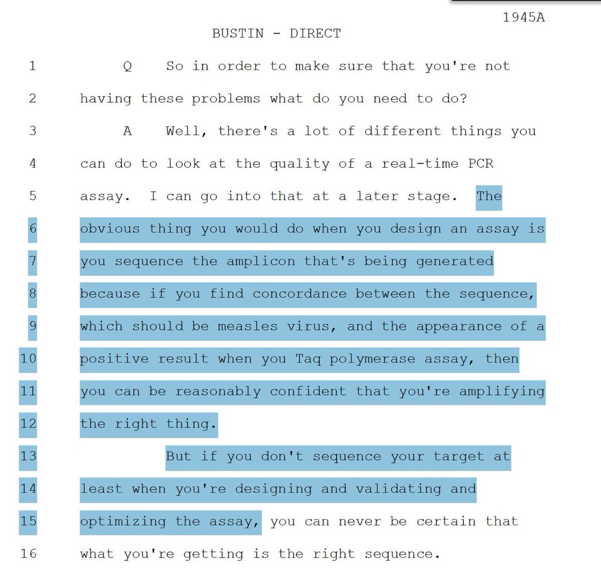 Let’s have a look at the arguments he uses against Wakefield.If you get lost on this thread, you can just pick up the Corman-Drosten retraction letter and follow along as they are nearly identical.That’s right. He skewered Wakefield using the same arguments he denies now.