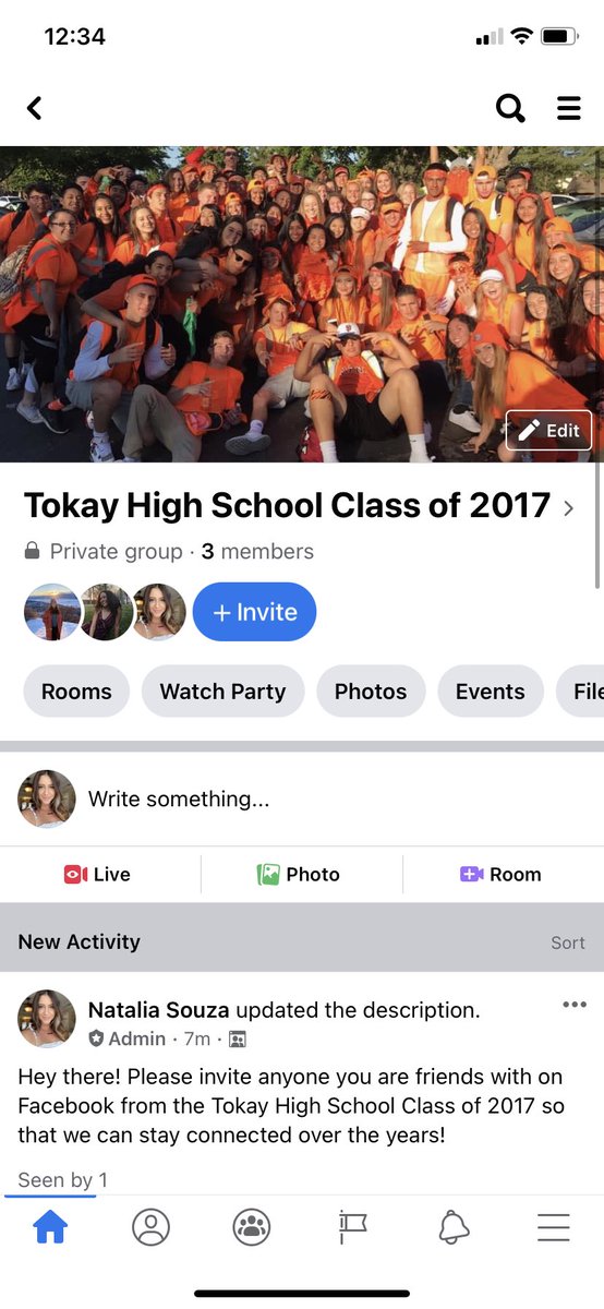 TokayStudentSec's tweet photo. Class of 2017!!
➡️we just created a Facebook group to join and stay connected over the years - try searching “Tokay High School Class of 2017” to join! https://t.co/VdJEVF2fmt