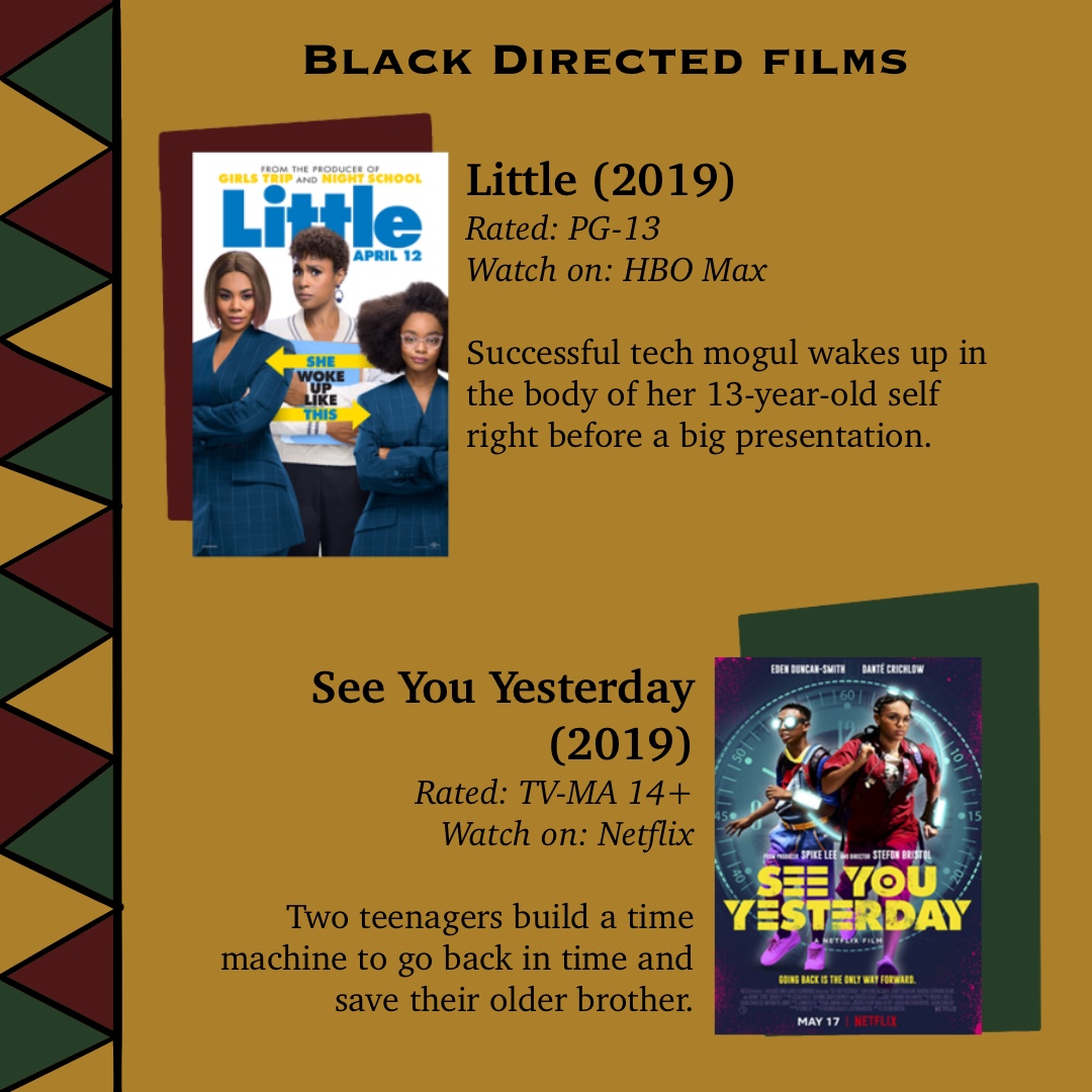 Stay warm and celebrate watching shows centered around Black Excellence &amp; Joy with your family this weekend!