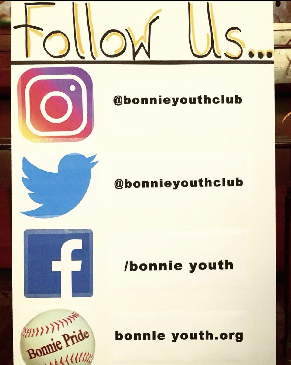 bonnieyouthclub's tweet photo. Make sure to follow us on our Facebook, Twitter, and Instagram accounts for the latest news and updates regarding the Bonnies. Don’t forget to visit our website at https://t.co/v8qF9vp4mE. Here we go Bonnies! 
•
#BonniePride #NYCBaseball #BrooklynBaseball https://t.co/P2HRK1GGXp