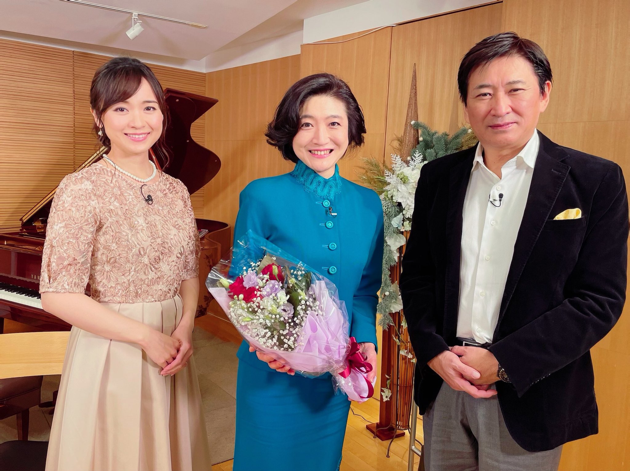 テレビ東京アナウンス部 公式 繁田美貴 です 今日の エンターザミュージック は ジャズピアニスト 小川理子 さんがゲスト 収録日はちょうど小川さんのお誕生日でした 林そよか さん作曲のピアノ協奏曲第1番 Cosmos High 世界初演の様子を