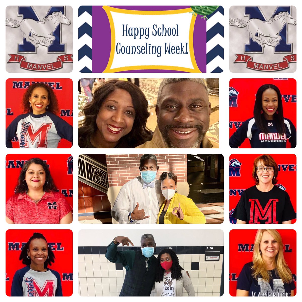 Happy Counselor’s week to these hard working, caring ladies! Trust me when I say your hard work never goes unnoticed. Our <a href="/ManvelHS/">Manvel High School</a> students and staff are lucky to have this team!