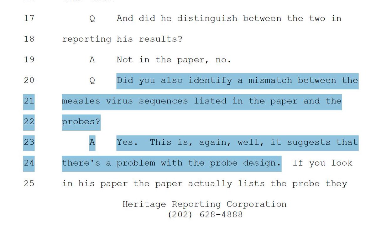 Mismatches in primers were not acceptable for people on the bad side of the vax debate.But now they are cool.How much was he paid by Pharma?Bad probe designs? Anyone ever hear of people voicing that concern lately?