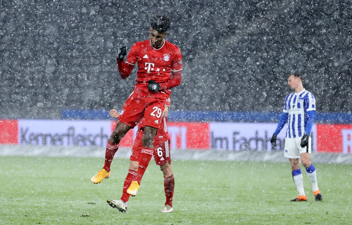 サッカーキング 試合結果 バイエルン コマンの決勝弾で5連勝 ケディラ初出場のヘルタは4連敗 T Co Jfgbphei6y 編集部より バイエルン が キングスレイ コマン の得点で ヘルタ ベルリン を破り リーグ戦5連勝 サミ