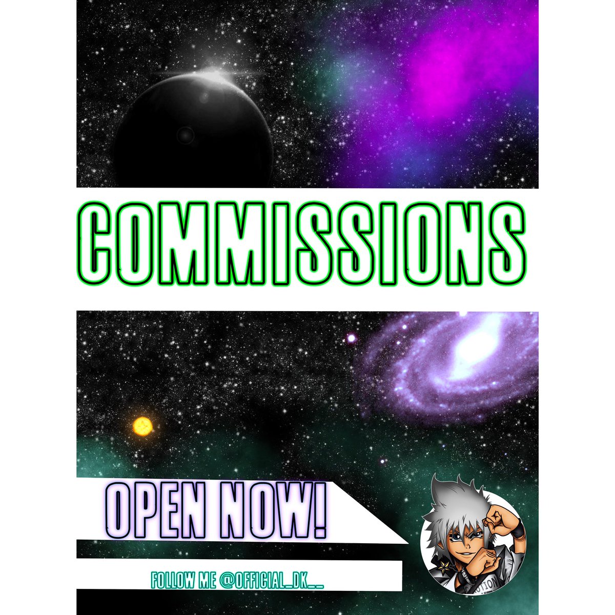 OfficialartofDk's tweet photo. Finally opened commissions for anyone interested https://t.co/DtZqkNC2sQ