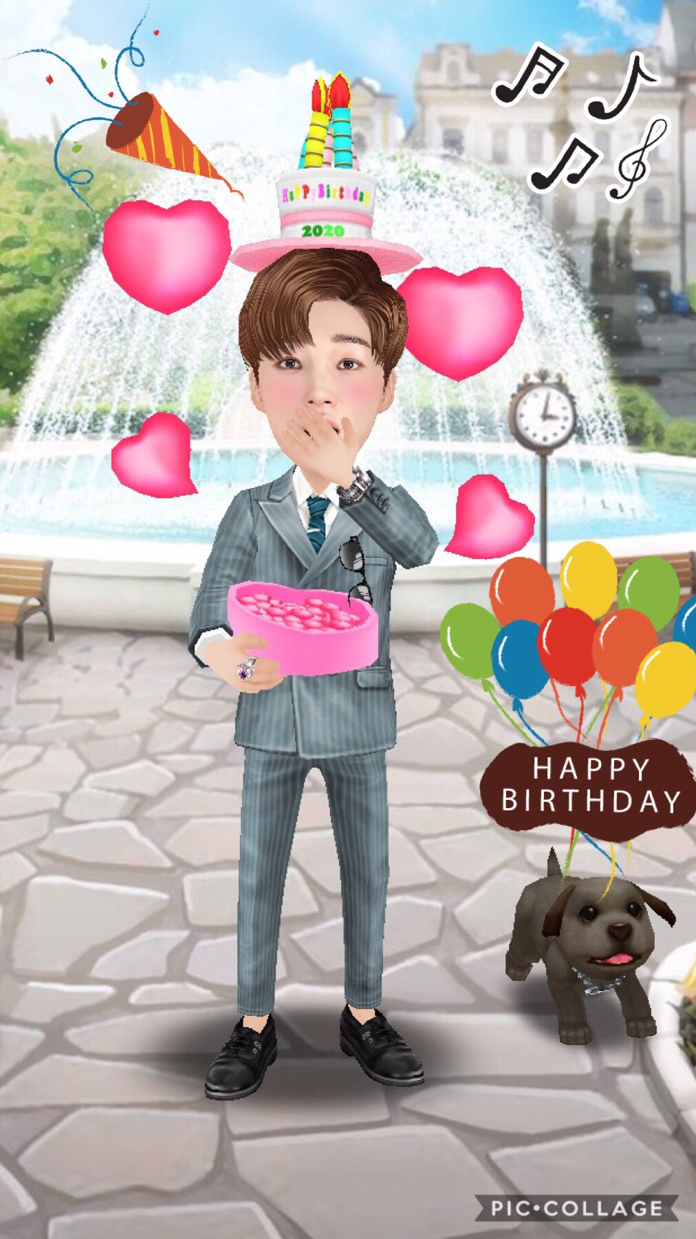 HAPPY BIRTHDAY MOON JONG UP               (´ ` )   