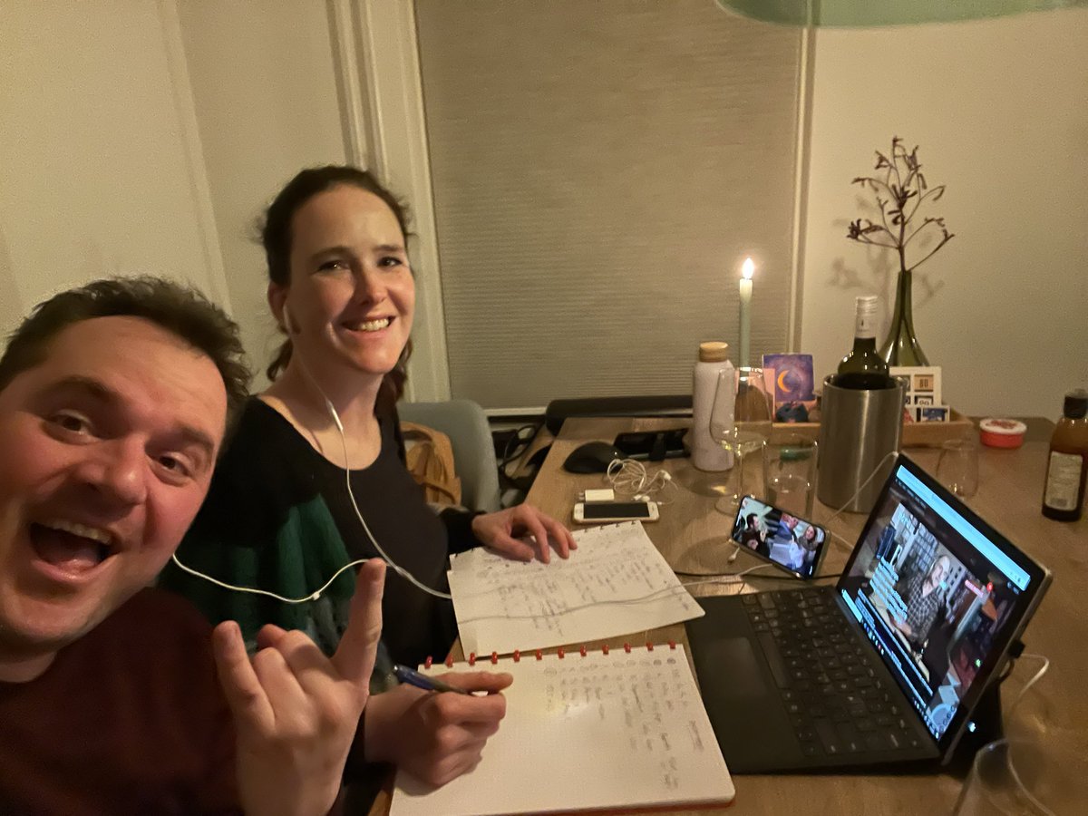 Team in je Broekje 51,5 punten, Thanks Leo, mooie avond zo! Cheers op een mooi winters weekend! @LeoBlokhuis ##top2000agogo
