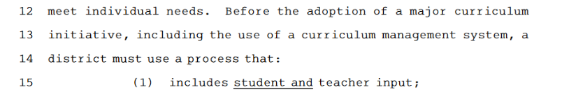 We also introduced a bill in the  @TXlege. It wasn't our idea - the bill was conceived by another outsider,  @CatZhang1, a student from Dallas. She had introduced the bill two years earlier with  @leachfortexas. We tried again to get it passed. The bill was two words- a GREAT idea!