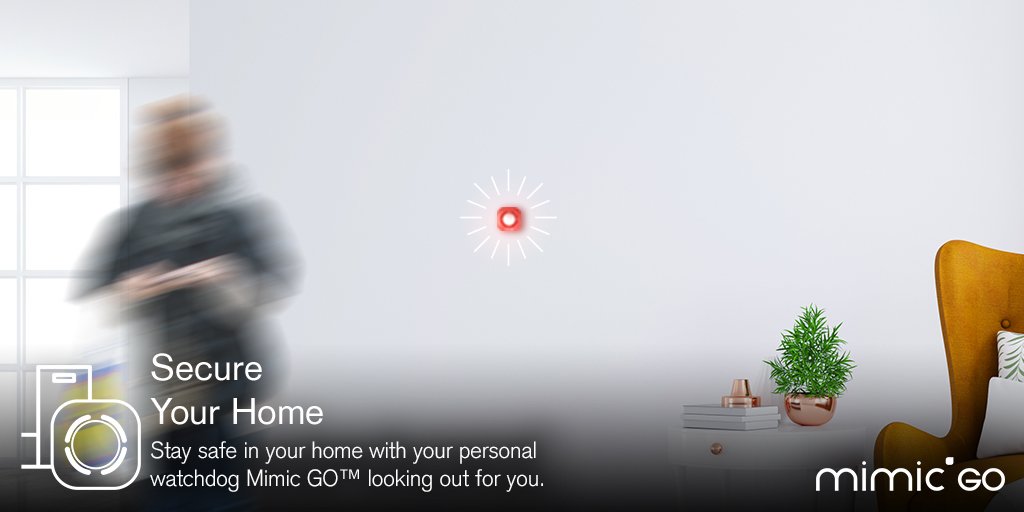 themimiq's tweet image. Placing your Mimic GO™ on a wall is a great way to let you know immediately if anything moves in there. Stay safe in your home with your personal watchdog looking out for you. 🎯

#smartmimic #mimicgo #securityonthego #security #iot #smartalarmsystem #smarttracker #smarttech