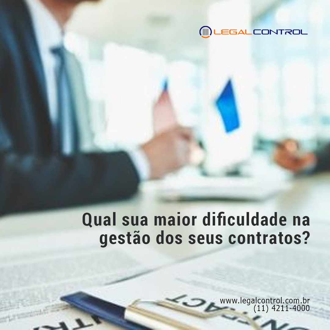 LegalControl's tweet photo. Qual sua maior dificuldade na gestão dos seus contratos?

#legalcontrol #semprelegalcontrol #legallovers #legallover #softwarejuridico #lawtech #legaltech #gestaodeterceiros https://t.co/iMqjYsrUvz