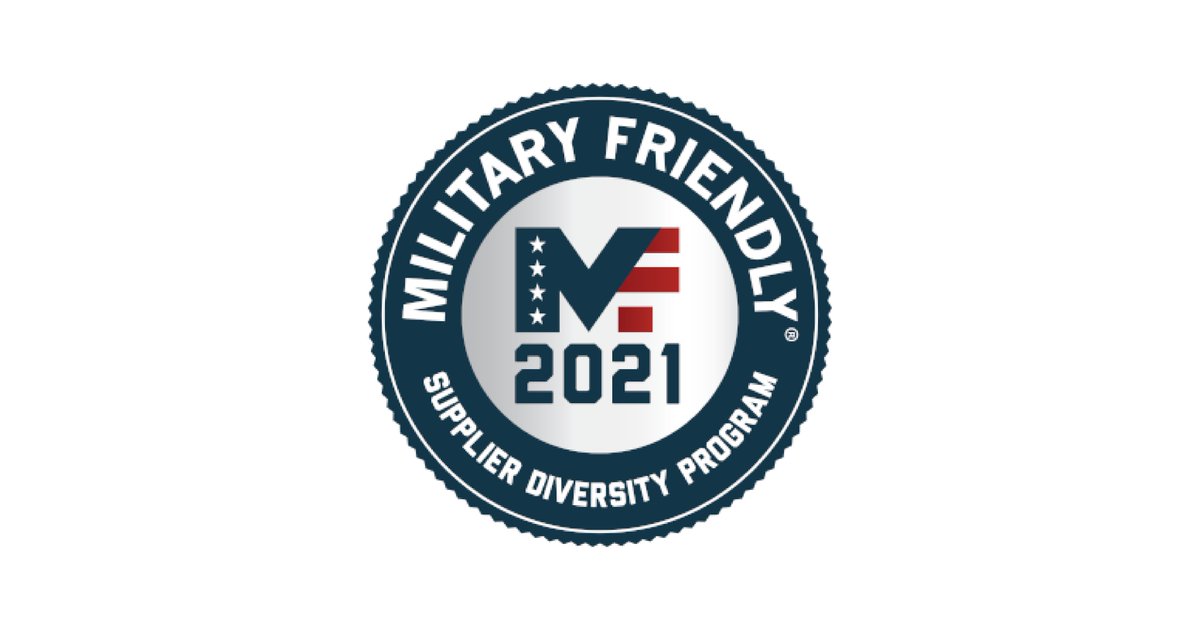 ProSphere1's tweet image. ProSphere is pleased to announce that it has earned the 2021 Military Friendly® Supplier Diversity designation. 

Read the full press release here: bit.ly/3cKlHBb