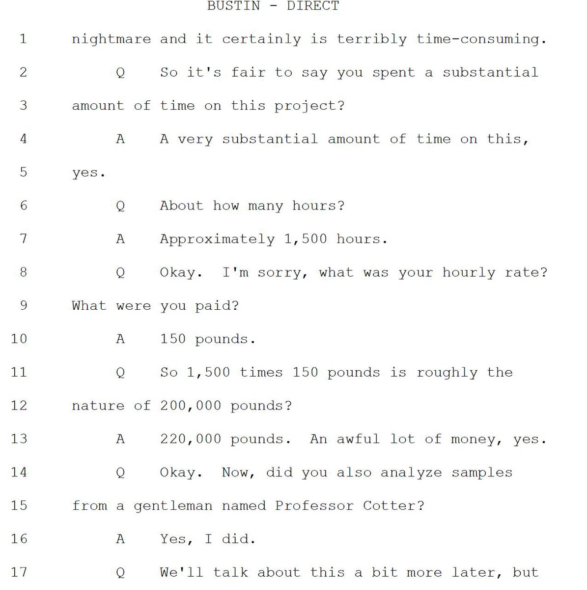 220,000 pounds is the going rate for a scientific prostitute. @StephenABustin How’s my Tone now?